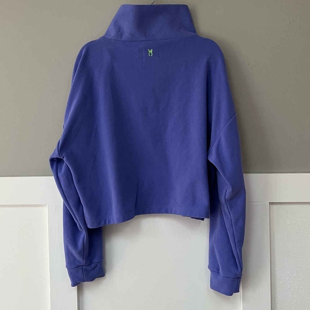 Dudley Stephens Dunning Pullover in Royal Violet - Picture 6 of 9